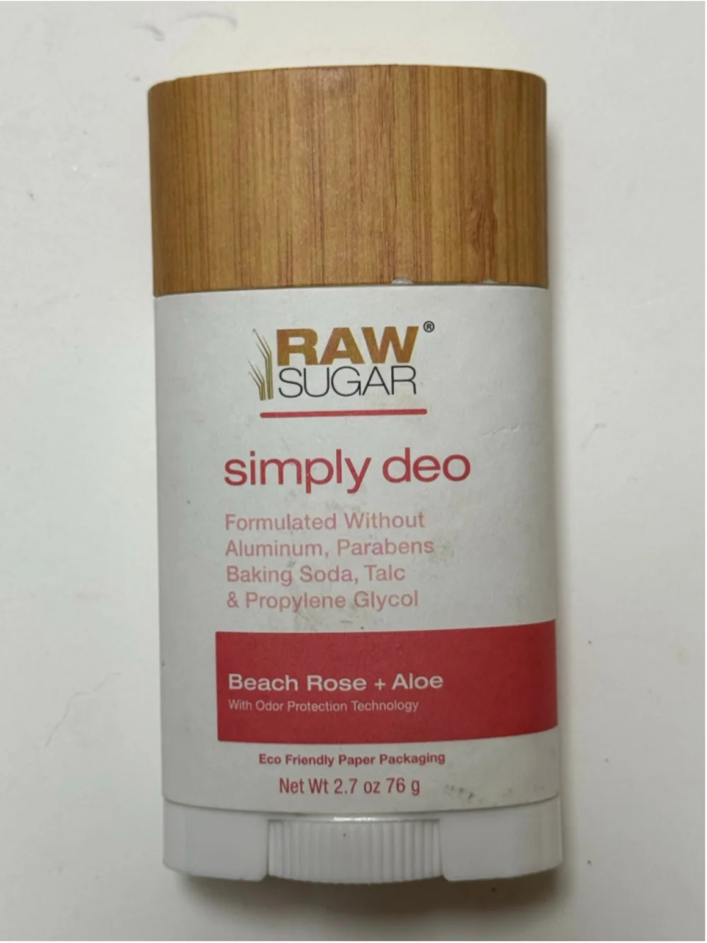 Raw Sugar Simply Deo Deodorant Set of 3 Different Scents NEW